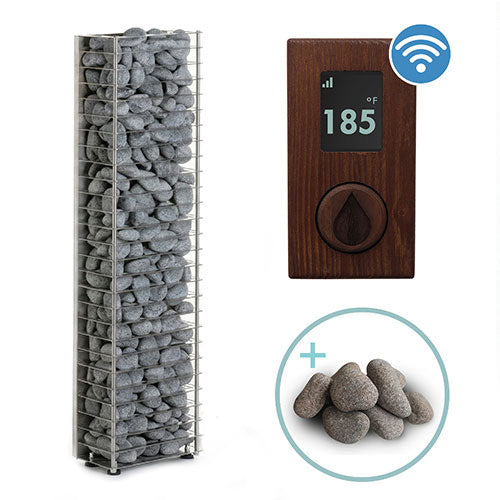 HUUM CLIFF Mini 4STU Pkg CLIFF Mini Series 4kW Sauna Heater Package 534-BDL-CLIFFM35STU