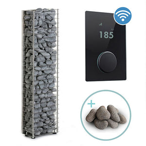 HUUM CLIFF Mini 4STU Pkg CLIFF Mini Series 4kW Sauna Heater Package 534-BDL-CLIFFM35STU