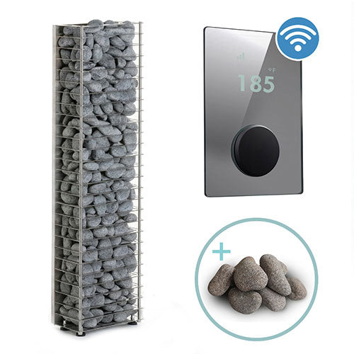 HUUM CLIFF Mini 4STU Pkg CLIFF Mini Series 4kW Sauna Heater Package 534-BDL-CLIFFM35STU