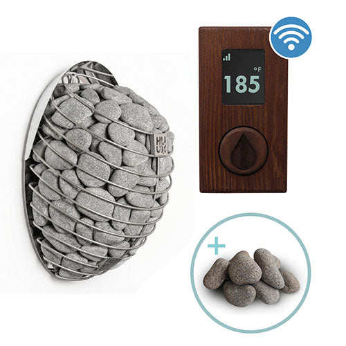 HUUM DROP Series 6.0kW Sauna Heater Package DROP 6STU Pkg 534-BDL-DROP6STU