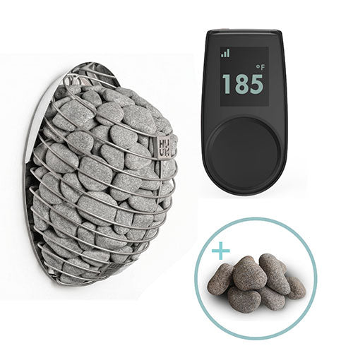 HUUM DROP Series 9.0kW Sauna Heater Package DROP 9STU Pkg 534-BDL-DROP9STU