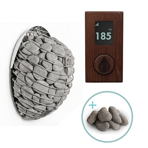 HUUM DROP Series 9.0kW Sauna Heater Package DROP 9STU Pkg 534-BDL-DROP9STU
