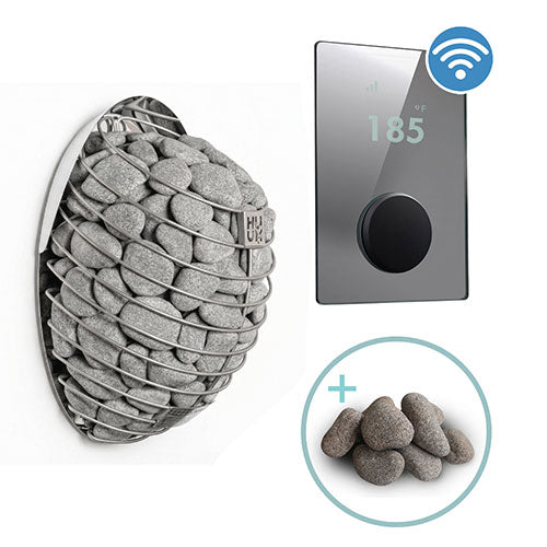 HUUM Drop Series 7.5kW Sauna Heater Package 534-BDL-DROP75STU