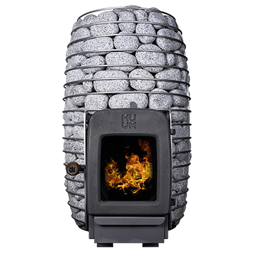 HUUM HIVE Heat LS 12 Sauna Stove with Firebox Extension H1012012