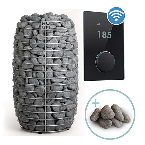 HUUM HIVE Mini 6STU Pkg HIVE Mini Series 6.0kW Sauna Heater Package 534-BDL-HIVEM6STULB