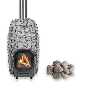 HUUM HIVE Mini Flow 8.5kW Wood-Burning Sauna Stove Package 128269