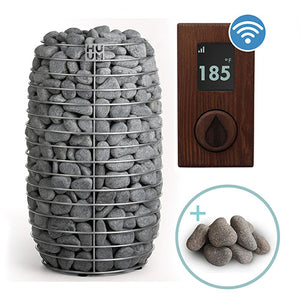 HUUM HIVE Mini Series 9.0kW Sauna Heater Package HIVE MINI 9STU PKG