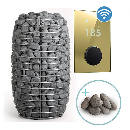 HUUM HIVE Mini Series 9.0kW Sauna Heater Package HIVE MINI 9STU PKG