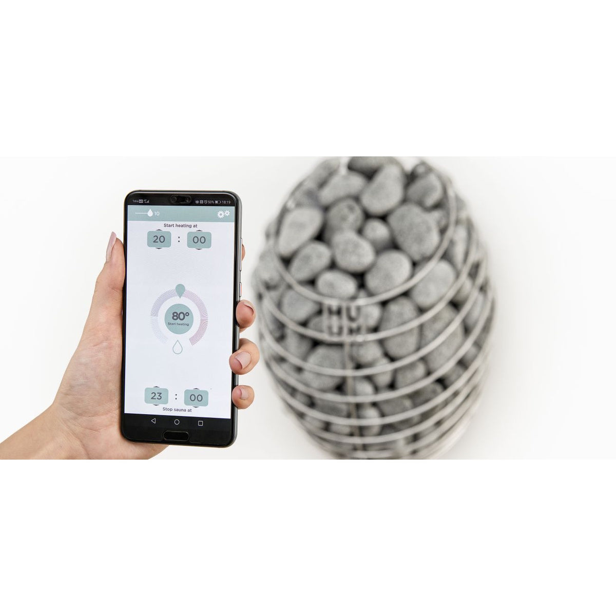 HUUM UKU Wi-Fi Digital On/Off, Time, Temp Control with WiFi H2004012