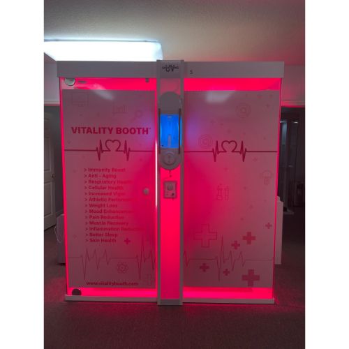 Halotherapy Solutions Vitality Booth™ Plus Salt Therapy and Red