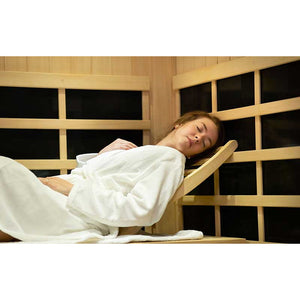 Halotherapy Solutions HaloIR 4000 Four Person Infrared Sauna with Salt Therapy