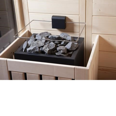 Harvia 220x400 mm (8.6 x 15.7 in) Black SFE-220400