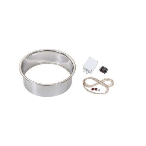 Harvia Embedding Flange with LED-Lighting for Cilindro Half Series 11kW Sauna Heater HPCU7L