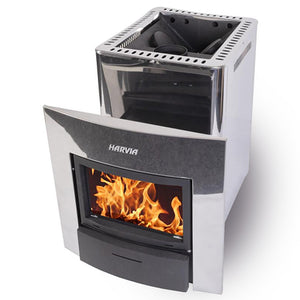 Harvia 24.1kW Pro 20 Duo Series Wood Sauna Stove WKPR20DUOS