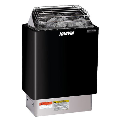 Harvia 6kW Black KIP60W KIP Series Sauna Heater JH60W2401M