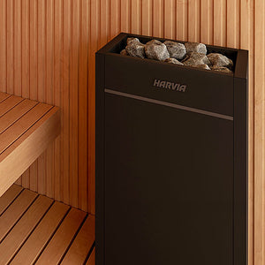 Harvia 9kW Stainless Steel Virta Series Sauna Heater at 240V 1PH - Virta HL90E - HL9U1UL