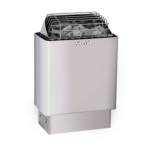 Harvia KIP45W Pkg KIP Series 4.5kW Sauna Heater Package, Stainless Steel 129320