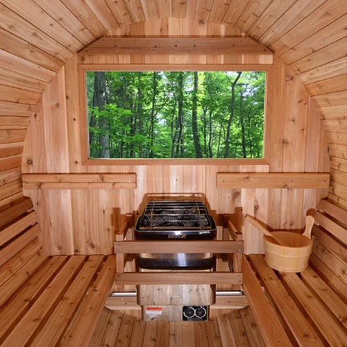 Harvia KIP Series 8-kW Stainless Steel Sauna Heater with Built-In Controls, Model KIP80B JH80BU1IUL