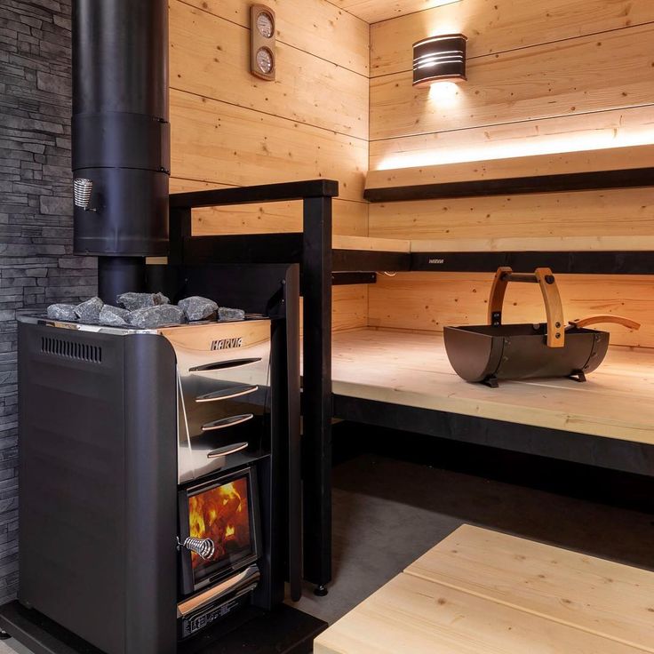 Harvia PRO 26 PRO Series 26kW Wood Burning Sauna Stove WKPR26M
