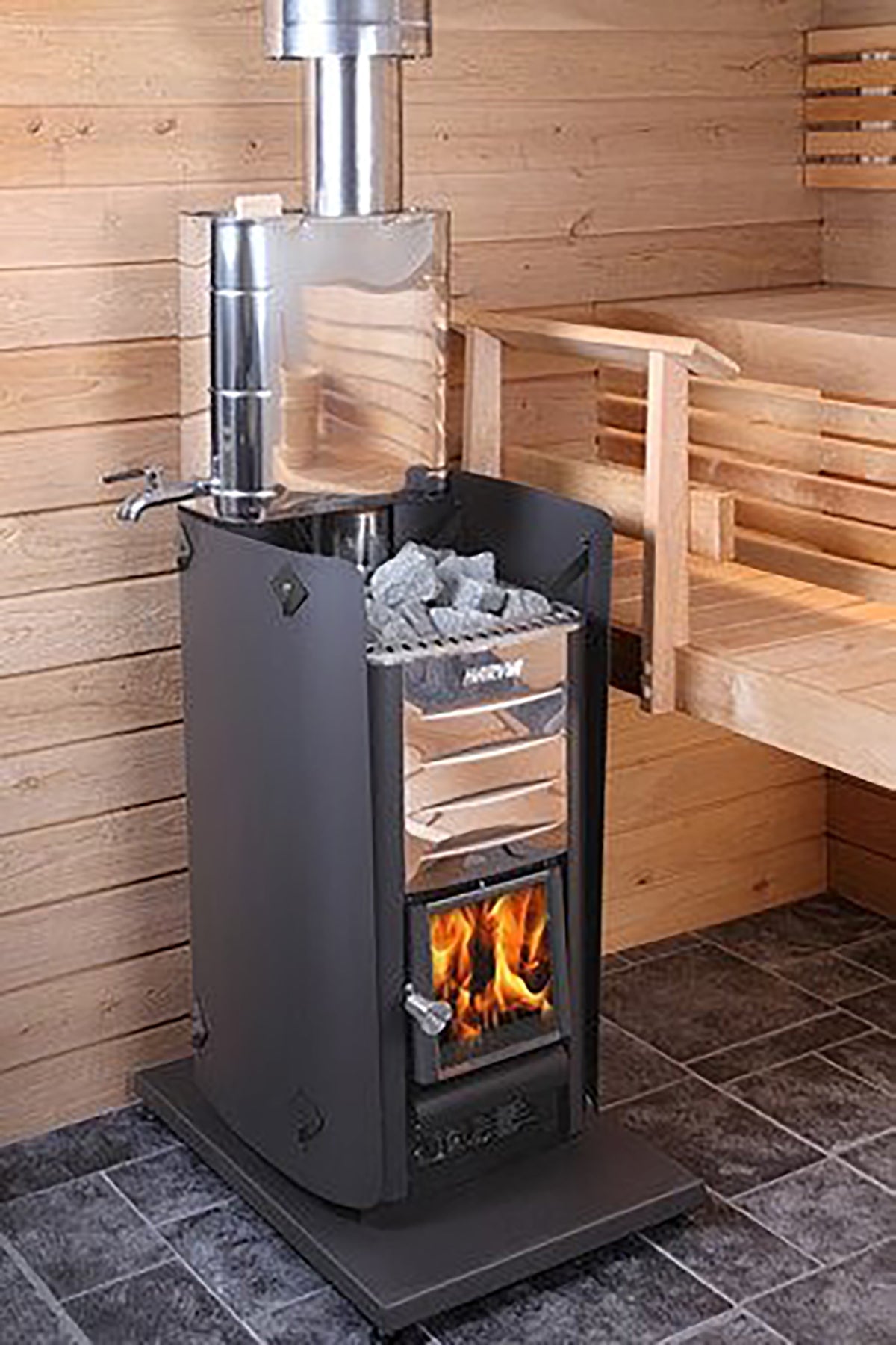 Harvia PRO 26 PRO Series 26kW Wood Burning Sauna Stove WKPR26M