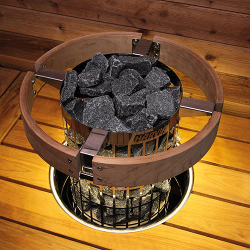 Harvia Safety Railing with LED-Lighting for Cilindro Half Series 6 or 8kW Sauna Heaters HPCU3LUL