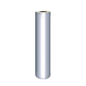 Harvia Sauna Wood Stove Chimney Extension, 1000mm, Stainless Steel WHP1000