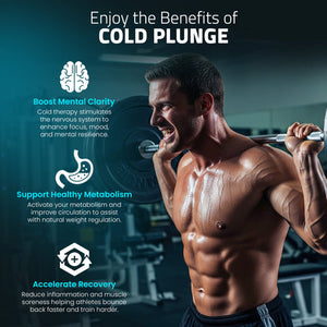 Anzzi Iroquois 67 in. 1-Person Mono-Jet All-in-One Cold Plunge Ice Bath/Hot Tub with Built-in Chiller/Heater in Chestnut CP-CH6732N