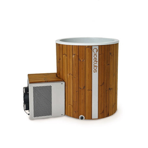 Icetubs IceBarrel XL Immersion Tub, Thermowood & Fiberglass Cold Plunge 129676