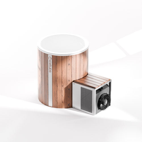 Icetubs IceBarrel XL Immersion Tub, Thermowood & Fiberglass Cold Plunge 129676