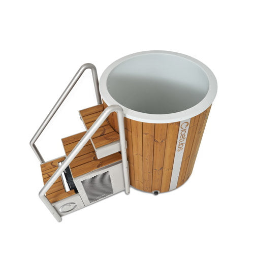 Icetubs IceBarrel XL Immersion Tub, Thermowood & Fiberglass Cold Plunge 129676