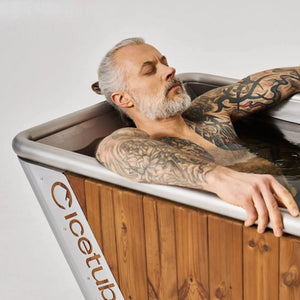 Icetubs IceBath Coldtherapy Bath, Thermowood & Stainless Cold Therapy Immersion 129678