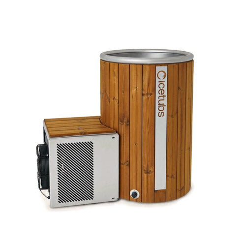 Icetubs IceBarrel Immersion Tub, Thermowood & Stainless Cold Plunge 129674