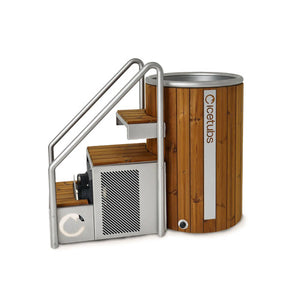 Icetubs IceBarrel Immersion Tub, Thermowood & Stainless Cold Plunge 129674