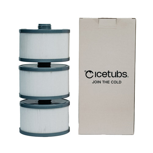 Icetubs Water Purification Filter, 6" x 5", 6-Pack 130155