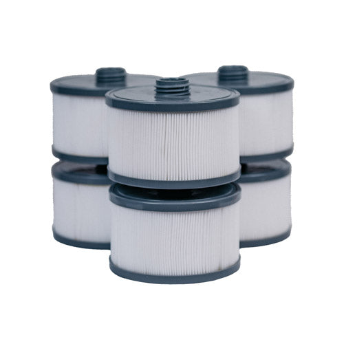 Icetubs Water Purification Filter, 6" x 5", 6-Pack 130155