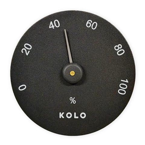 KOLO Round Black Hygrometer 29024