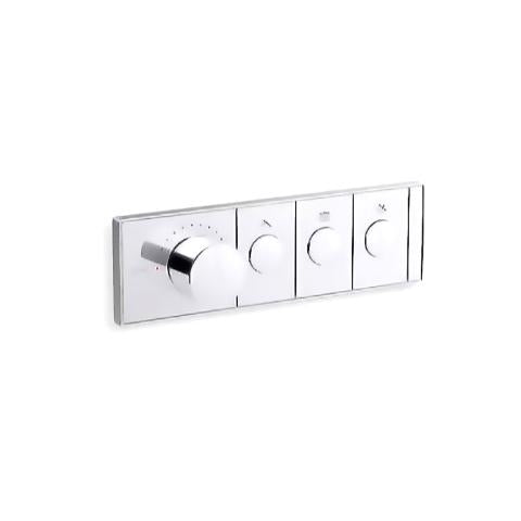 Kohler Anthem, 3-outlet Thermostatic Valve Control Panel K-26347-9
