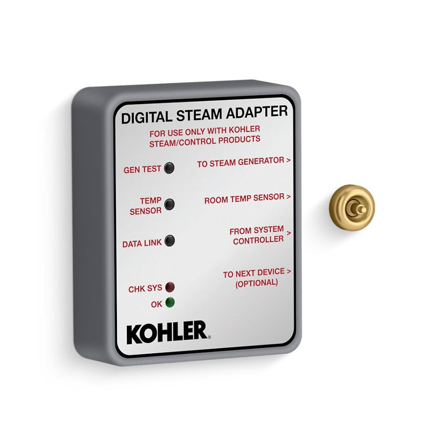 Kohler K-32311 Invigoration Series Digital Steam Adapter