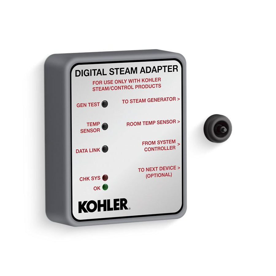 Kohler K-32311 Invigoration Series Digital Steam Adapter