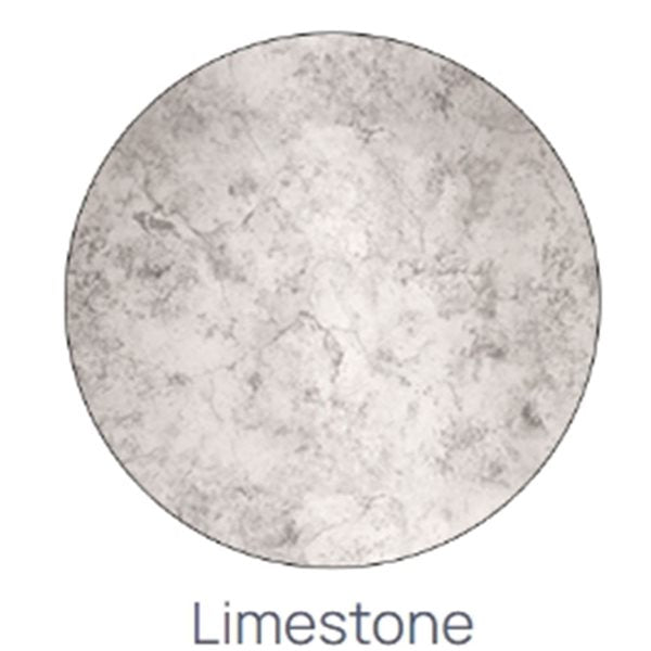 Avora Bath Smooth Limestone Acrylic Alcove Shower Walls 60 W x 36-in D x 96-in H AV6036LSWS