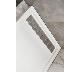 Avora Bath Low Step 60'' W x 30'' D Euro Trench Shower Base
