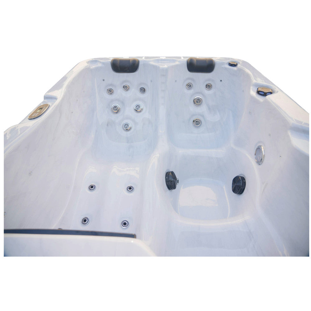Luxury Spas Allure 3-Person 120V/240V Hybrid Plug N Play Hot Tub WS-7011PP