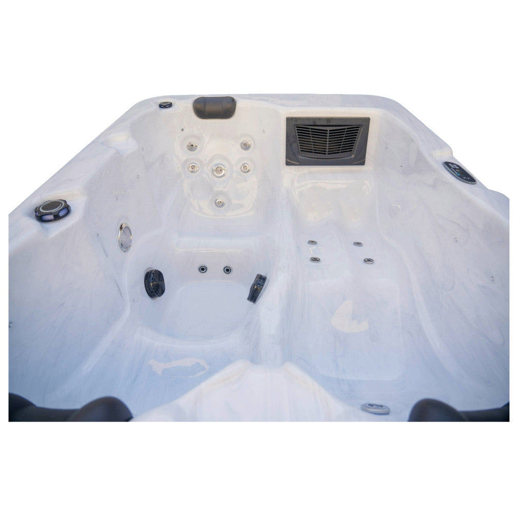 Luxury Spas Allure 3-Person 120V/240V Hybrid Plug N Play Hot Tub WS-7011PP