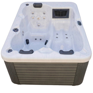 Luxury Spas Allure 3-Person 120V/240V Hybrid Plug N Play Hot Tub WS-7011PP