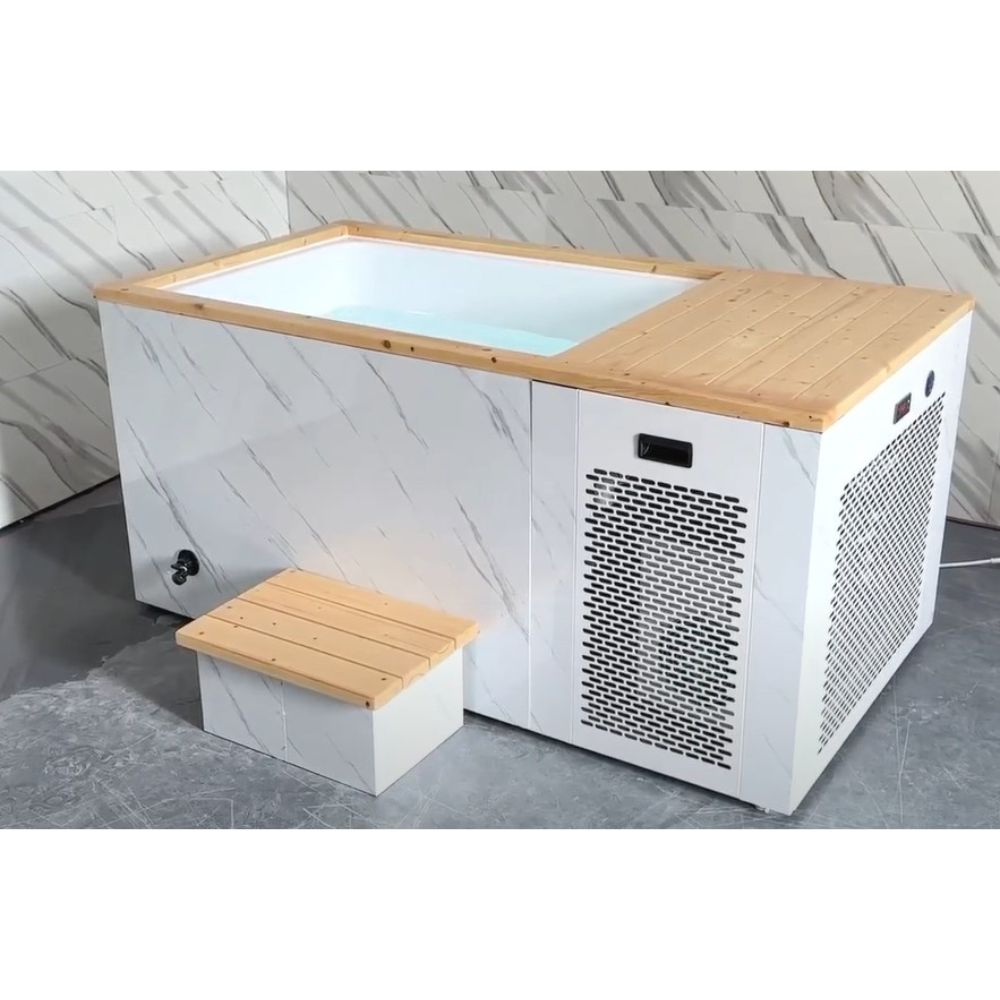 Luxury Spas Cold Plunge Platinum-White