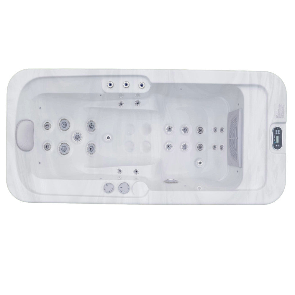 Luxury Spas Lacey 1-Person 120V/240V Hybrid Plug N Play Hot Tub WS-7107PP