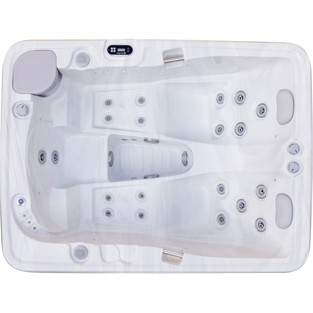 Luxury Spas Largo 3-Person 120V/240V Hybrid Plug N Play Hot Tub WS-002 PP