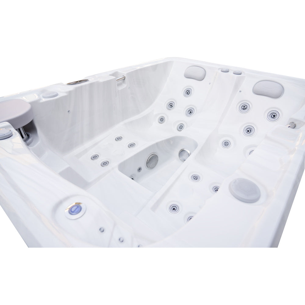 Luxury Spas Largo 3-Person 120V/240V Hybrid Plug N Play Hot Tub WS-002 PP