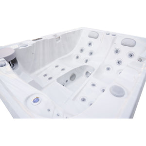 Luxury Spas Largo 3-Person 120V/240V Hybrid Plug N Play Hot Tub WS-002 PP