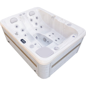 Luxury Spas Largo 3-Person 120V/240V Hybrid Plug N Play Hot Tub WS-002 PP